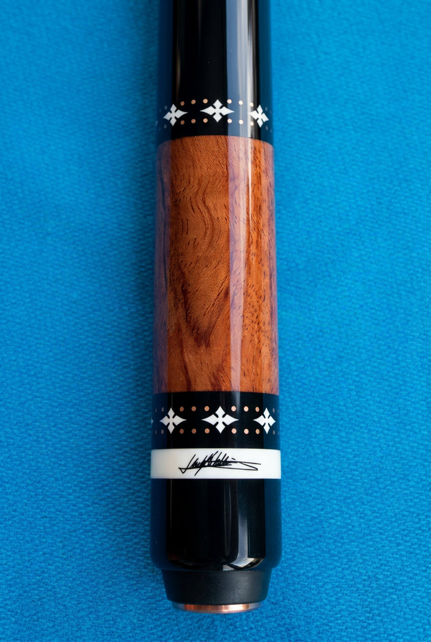 Shelby Williams Custom Pool Cue – Bubinga & Ebony