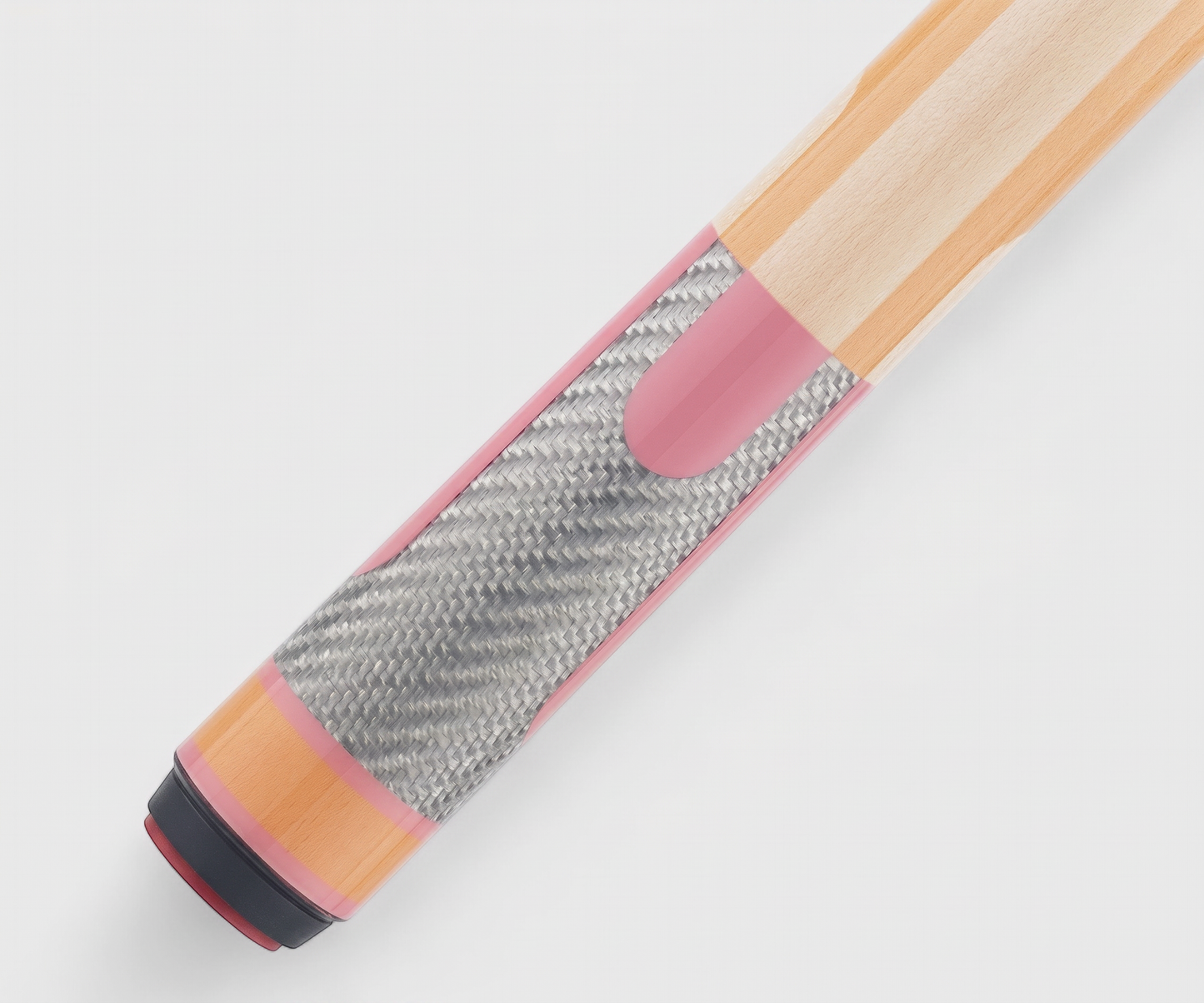 Poison Candy Pool Cue with Carbon Fiber Shaft - Peach/Pink