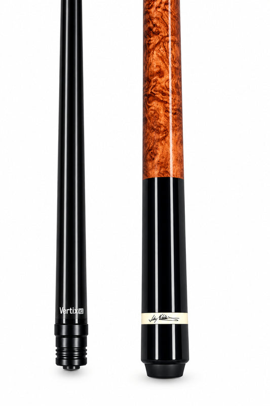 Shelby Williams Elegant Merry Widow Custom Cue with Vertex Carbon Fiber Shaft