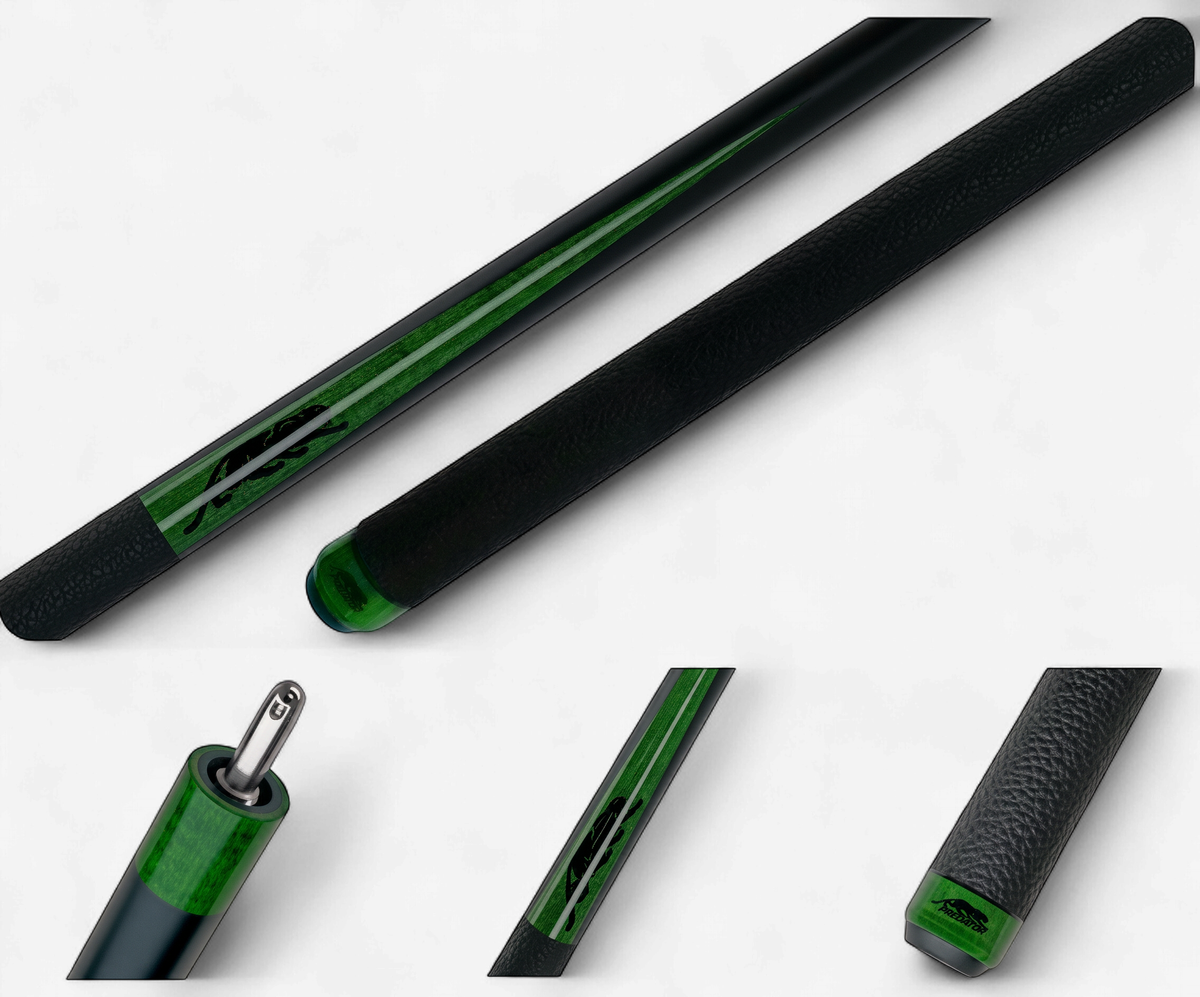 Predator SP2 Stained Green/Black Points w/Wrap- Butt Only