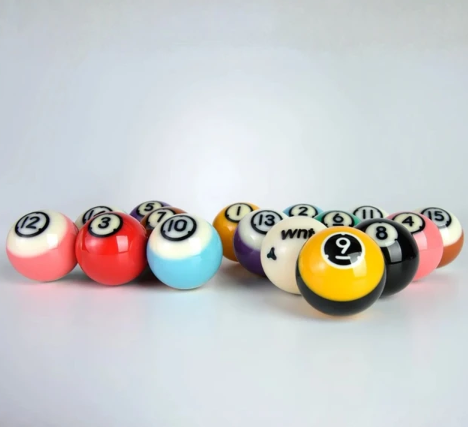 Dynaspheres WNT Tournament Designated Billiard Ball Set