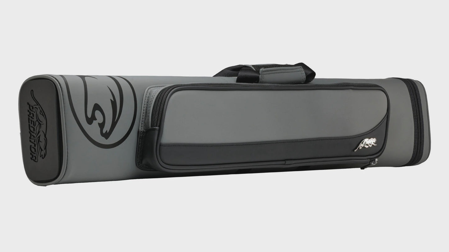 Predator Roadline Gray/Black Hard Cue Case - 3x5