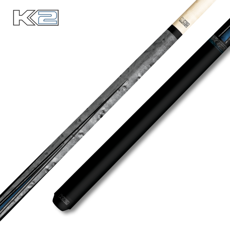 Koda K2 KLLE1N Low Deflection Pool Cue Gray & Blue