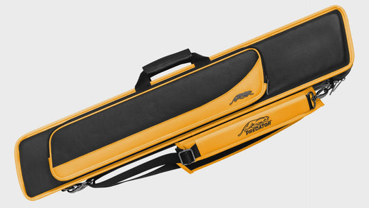 Predator Roadline Black/Yellow Soft Pool Cue Case - 4x8