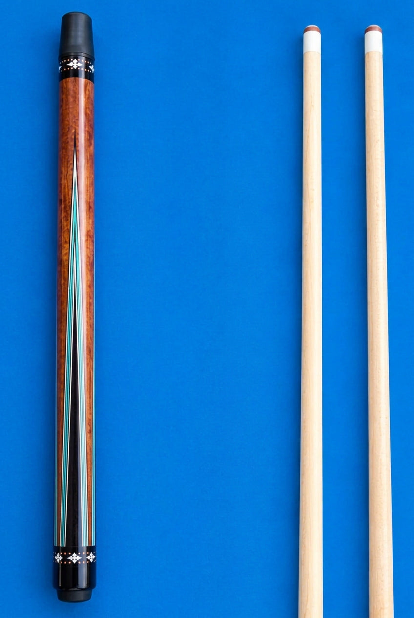 Shelby Williams Custom Pool Cue – Bubinga & Ebony