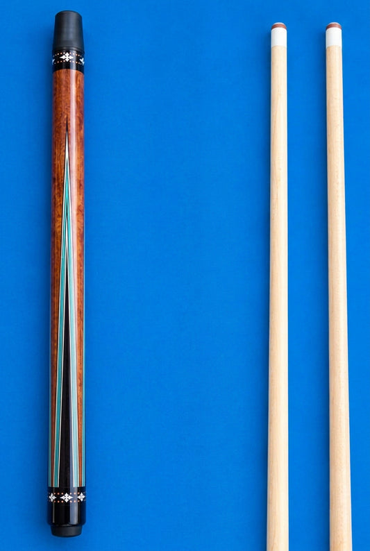 Shelby Williams Custom Pool Cue – Bubinga & Ebony