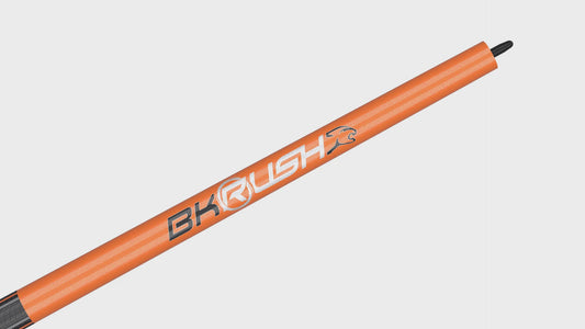 Predator Flare Orange BK Rush Break Cue - Sport Wrap