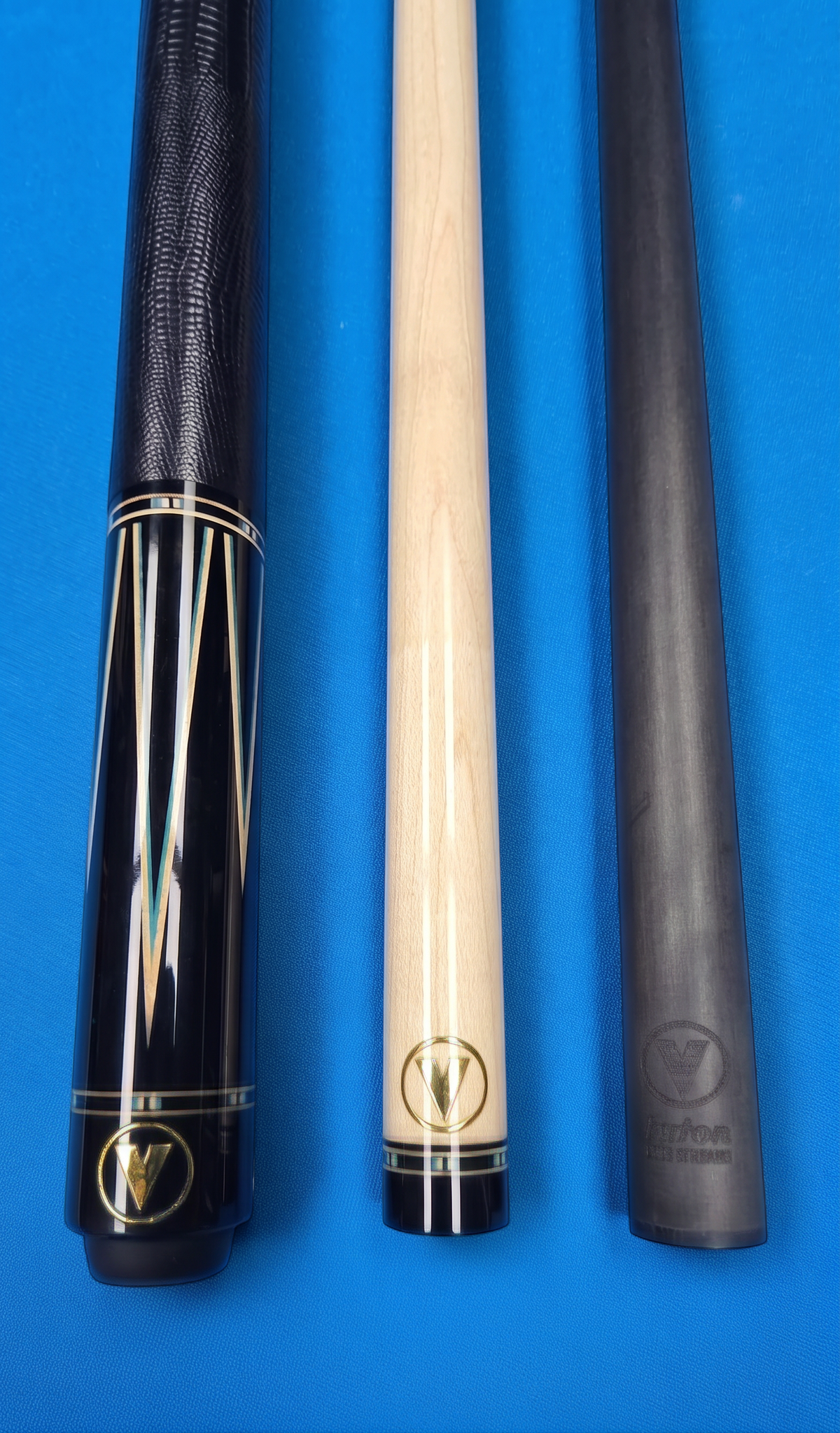 Dr. V 12 Point Ebony Pool Cue