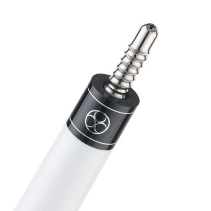 Poison Maelith Pool Cue 12.4 with Carbon Fiber Shaft - White/Black