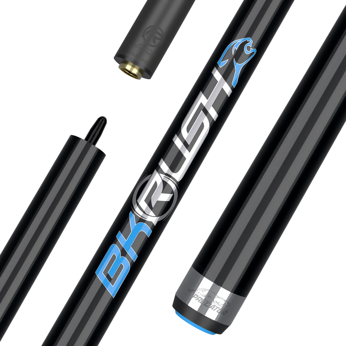 Predator Black BK Rush Break Cue - No Wrap