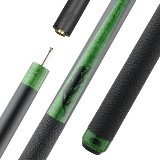 Predator SP2 Green Stained Curly Maple 1 Pool Cue