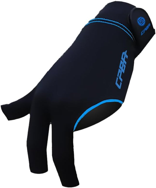 CPBA Billiards Glove - Left Hand - Black