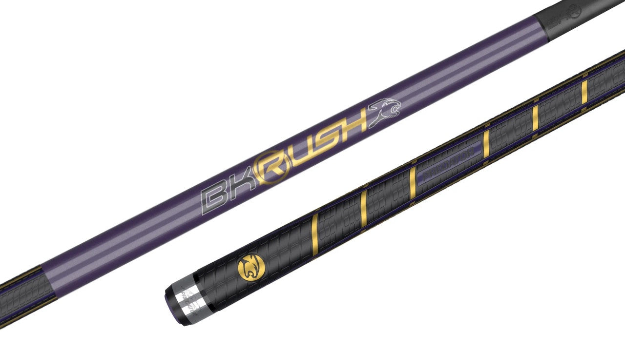 Predator Purple BK Rush Break Cue - Sport Wrap