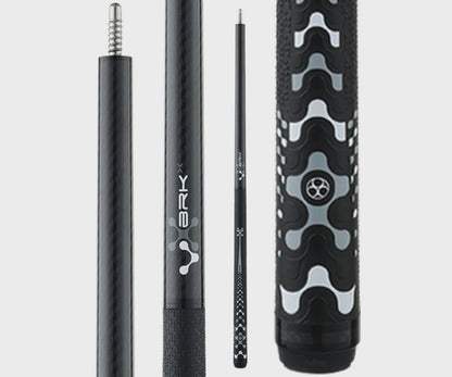 Poison VX Jump/Break Cue with Venom Carbon Fiber Shaft - Black/Grey