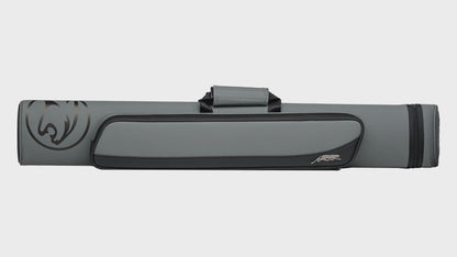 Predator Roadline Gray/Black Hard Cue Case - 2 x4