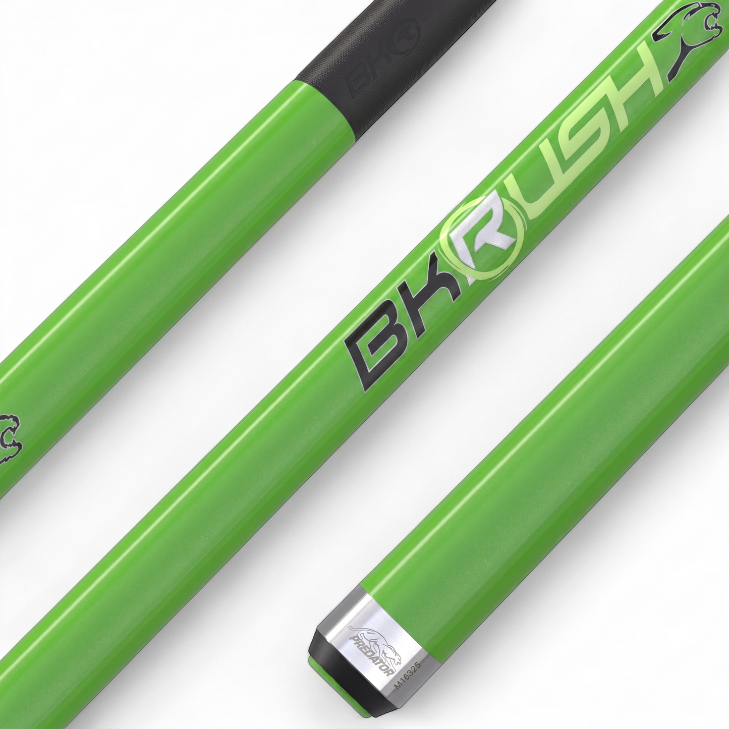 Predator Neon Green BK Rush Break Cue - No Wrap