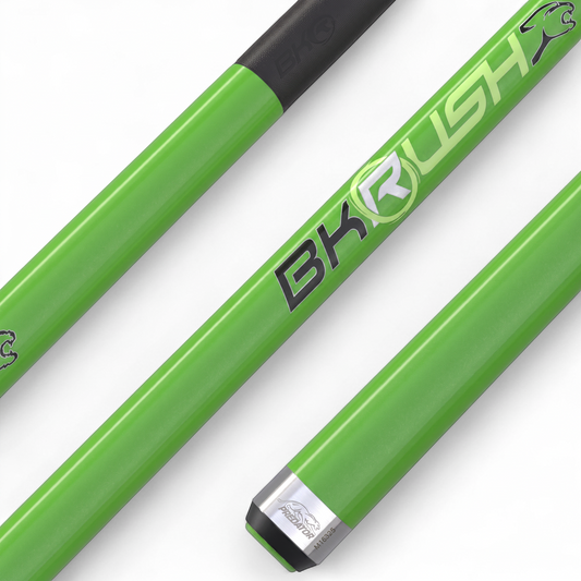 Predator Neon Green BK Rush Break Cue - No Wrap