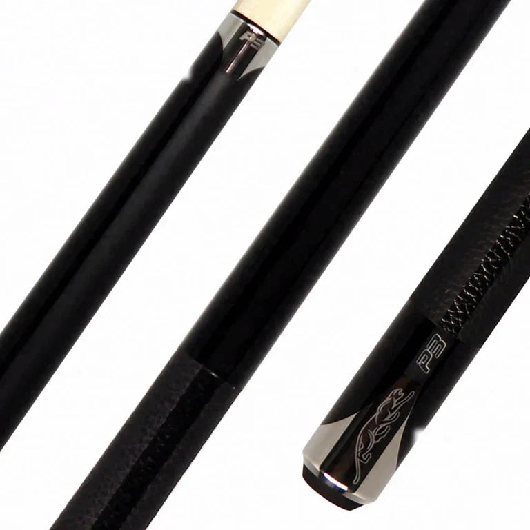 Predator P3 Cue - Black Luxe Wrap Radial Pin