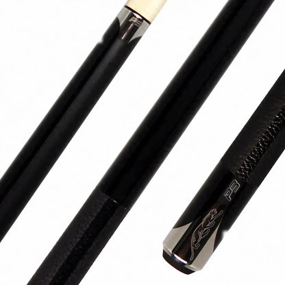 Predator P3 Cue - Black Luxe Wrap Radial Pin