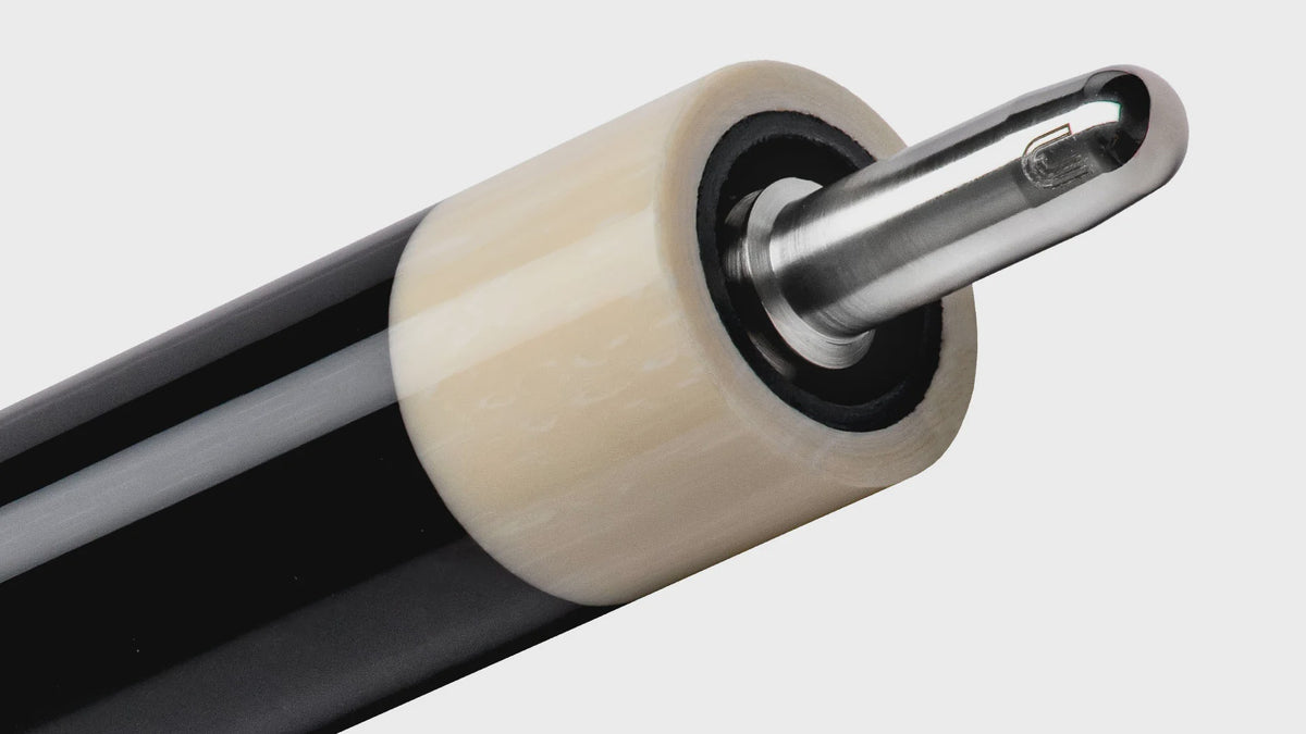 Predator Limited Edition Double Butterfly Ebony Pool Cue - No Wrap - Butt Only