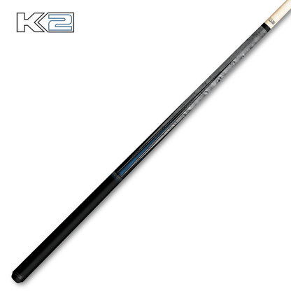 Koda K2 KLLE1N Low Deflection Pool Cue Gray & Blue