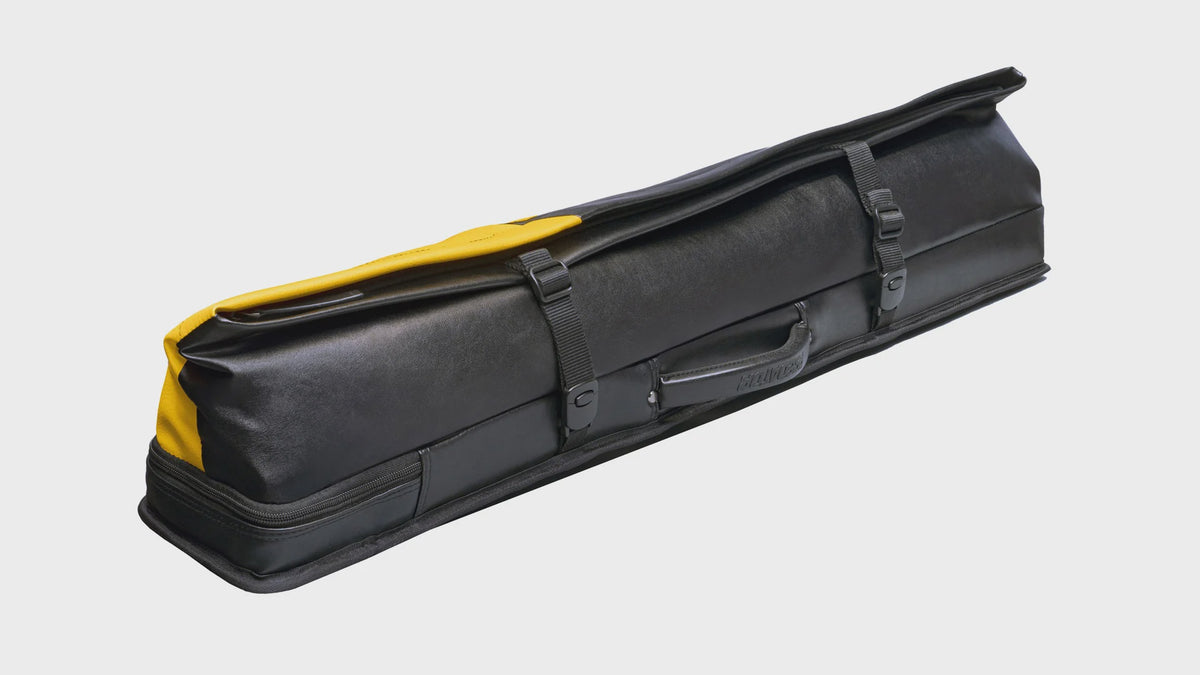 Predator Urbain Black and Yellow Hard Pool Cue Case - 3x5