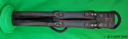 JB 4x8  Black Ultimate Rugged with Orange Stitching