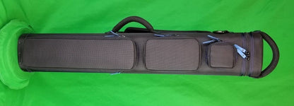 JB 4x8 Black Ultimate Rugged with Blue Zipper Pulls and Stitching