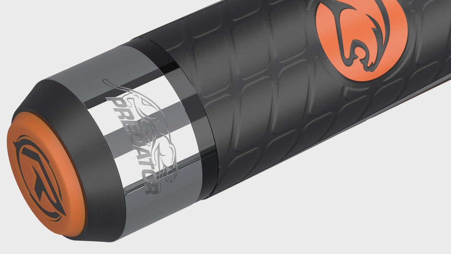 Predator Flare Orange BK Rush Break Cue - Sport Wrap