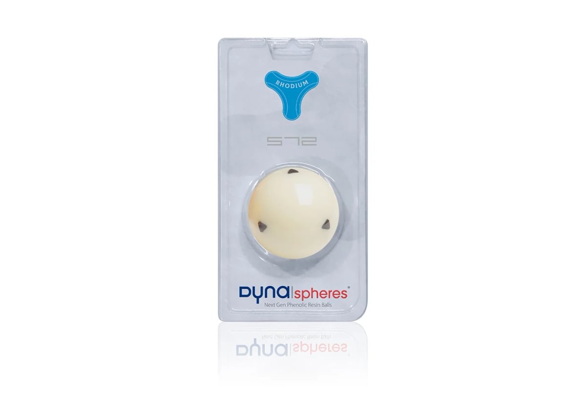 Rhodium Cue Ball 572