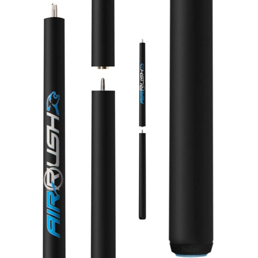 Predator Air Rush Matte Black Jump Cue - No Wrap