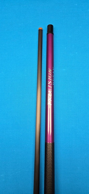 Precision Break Cues with Wrap